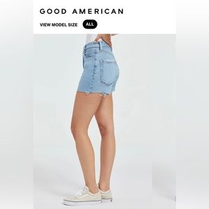Good American Bombshell Denim Shorts